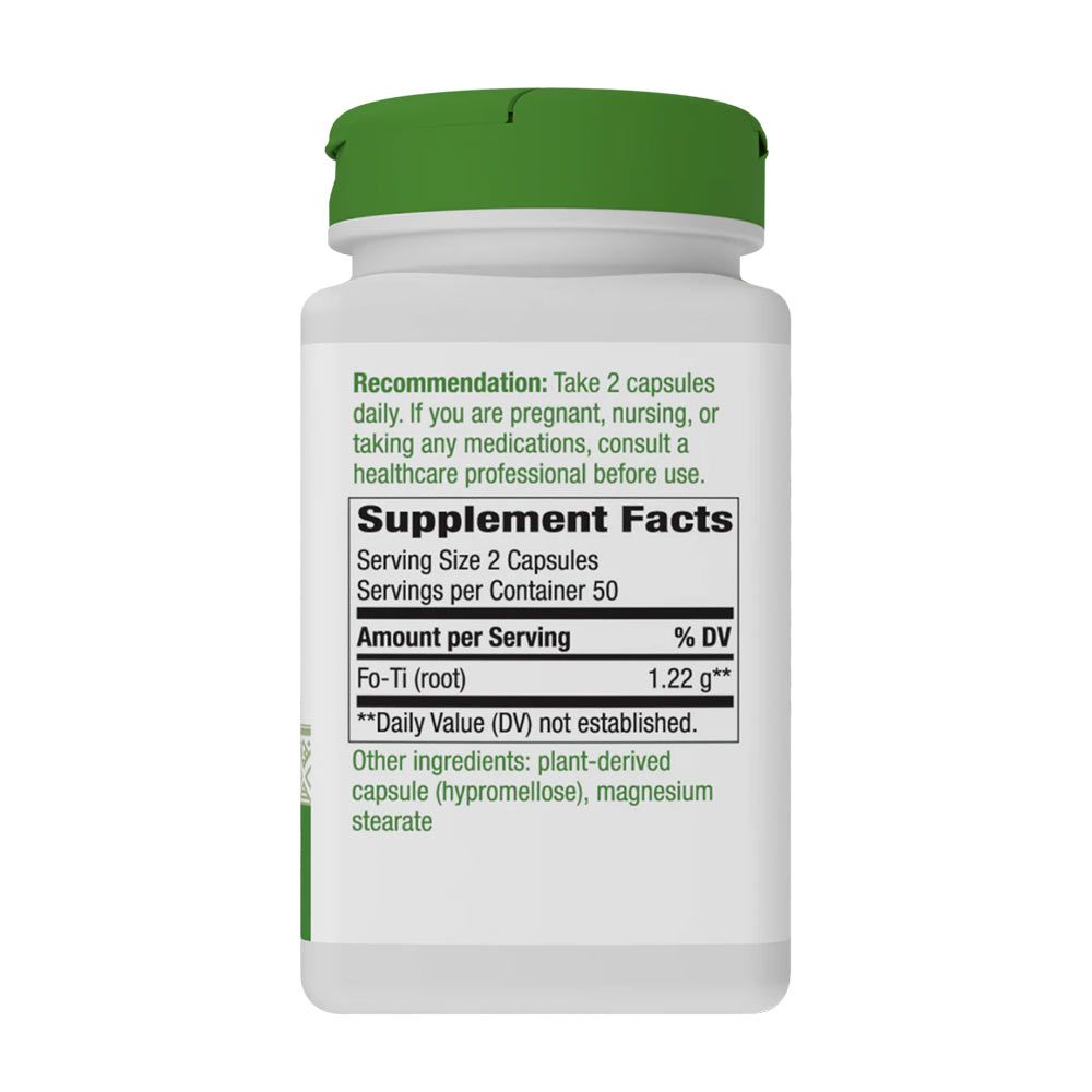 NATURE'S WAY - FO-TI ROOT - 100 KAPSZULA NATURE'S WAY - FO-TI ROOT - 100 KAPSZULA