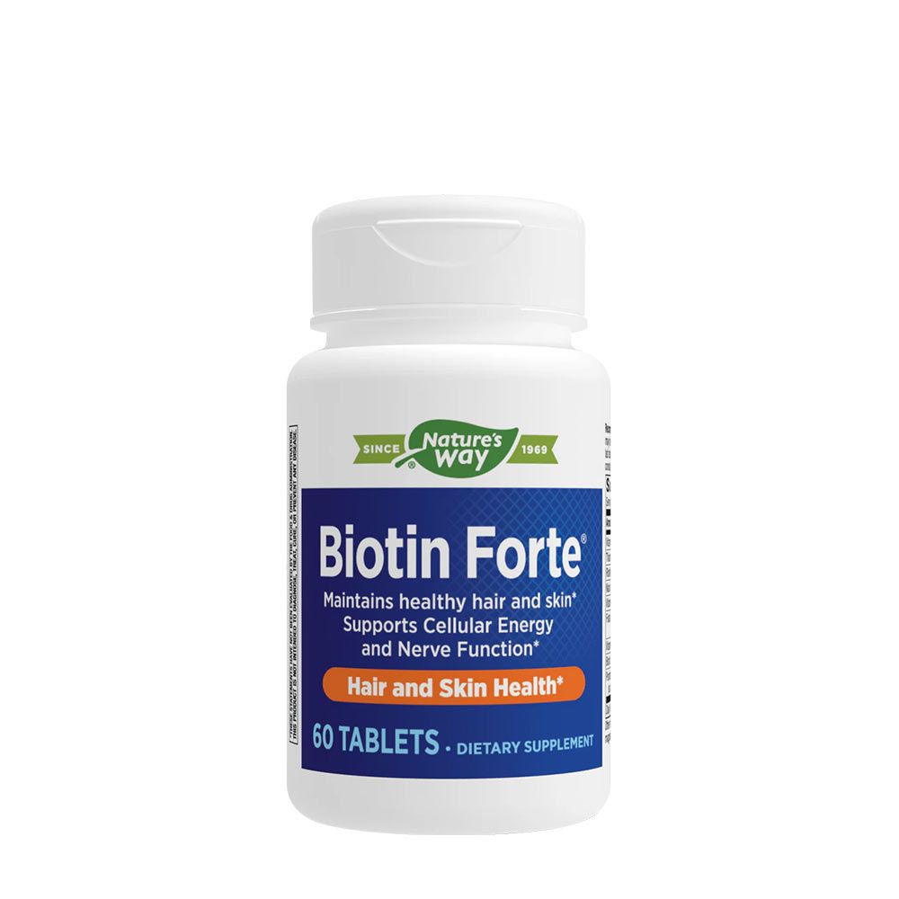 NATURE'S WAY - BIOTIN FORTE - 60 TABLETTA NATURE'S WAY - BIOTIN FORTE - 60 TABLETTA
