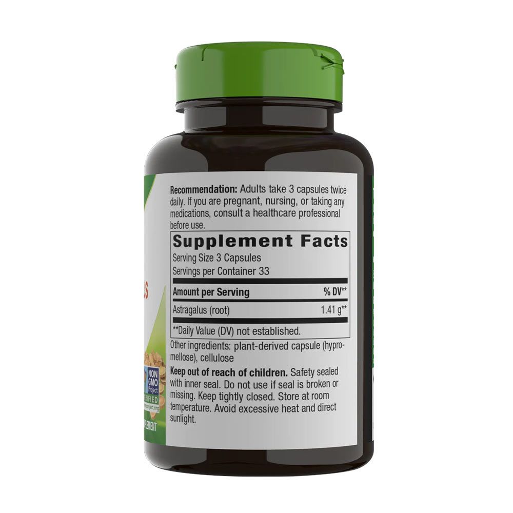 NATURE'S WAY - ASTRAGALUS ROOT - 100 KAPSZULA NATURE'S WAY - ASTRAGALUS ROOT - 100 KAPSZULA