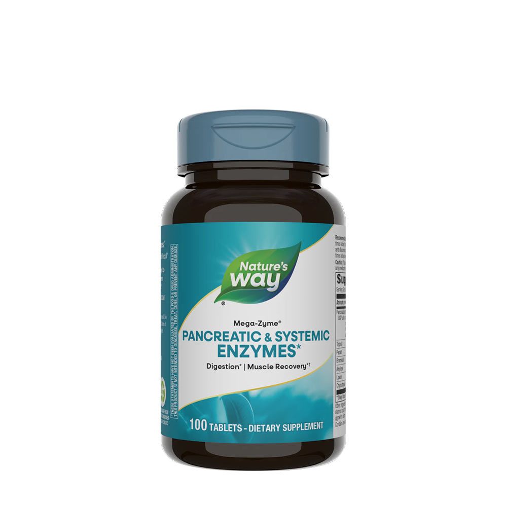 NATURE'S WAY - MEGA-ZYME - 100 TABLETTA NATURE'S WAY - MEGA-ZYME - 100 TABLETTA