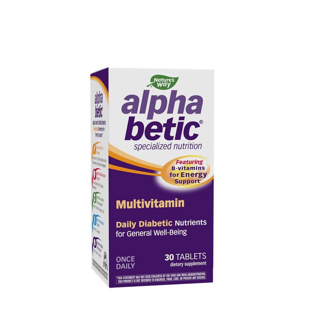 NATURE'S WAY - ALPHA BETIC MULTIVITAMIN - 30 TABLETTA NATURE'S WAY - ALPHA BETIC MULTIVITAMIN - 30 TABLETTA