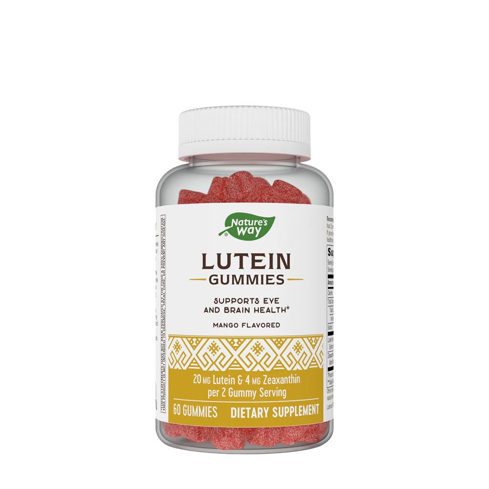 NATURE'S WAY - LUTEIN GUMMIES MANGÓS ÍZŰ - 60 GUMICUKOR NATURE'S WAY - LUTEIN GUMMIES MANGÓS ÍZŰ - 60 GUMICUKOR