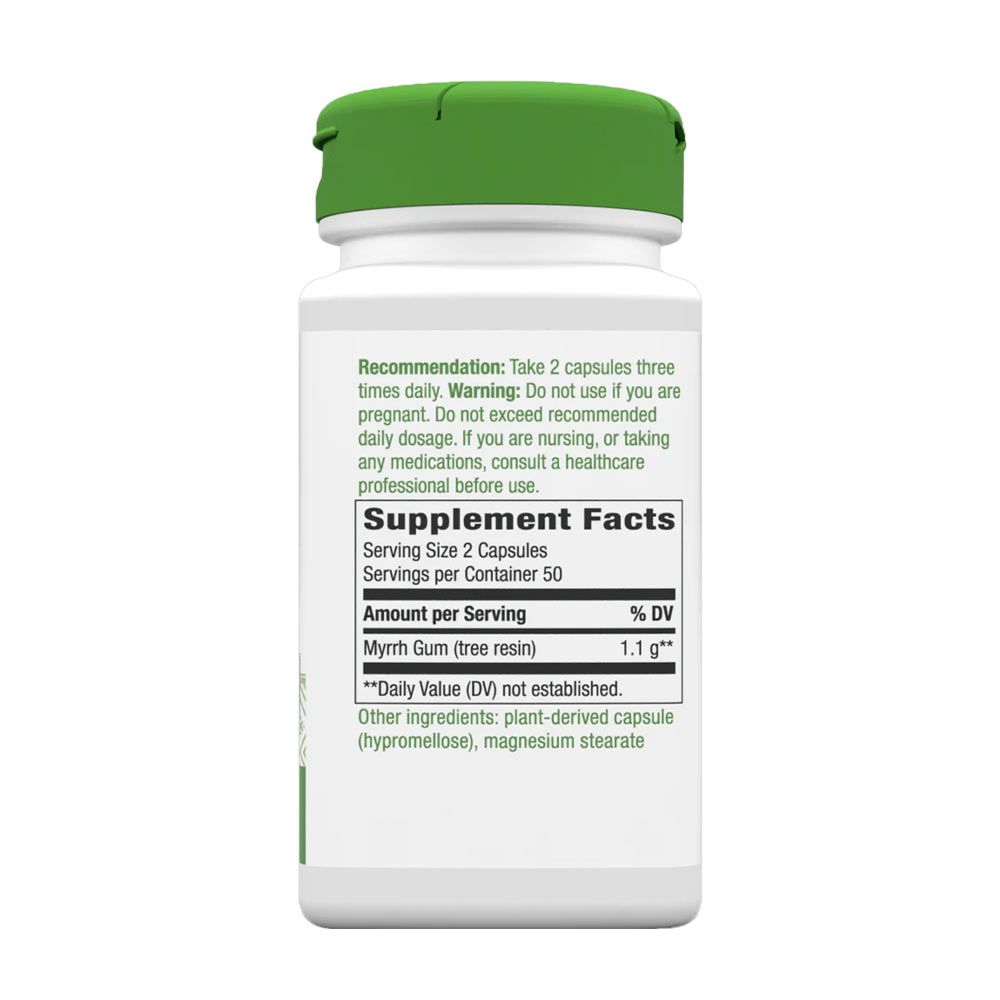 NATURE'S WAY - MYRRH GUM - 100 KAPSZULA NATURE'S WAY - MYRRH GUM - 100 KAPSZULA