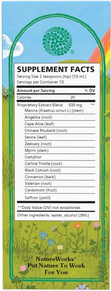 NATURE'S WAY - NATUREWORKS SWEDISH BITTERS - 250 ML NATURE'S WAY - NATUREWORKS SWEDISH BITTERS - 250 ML