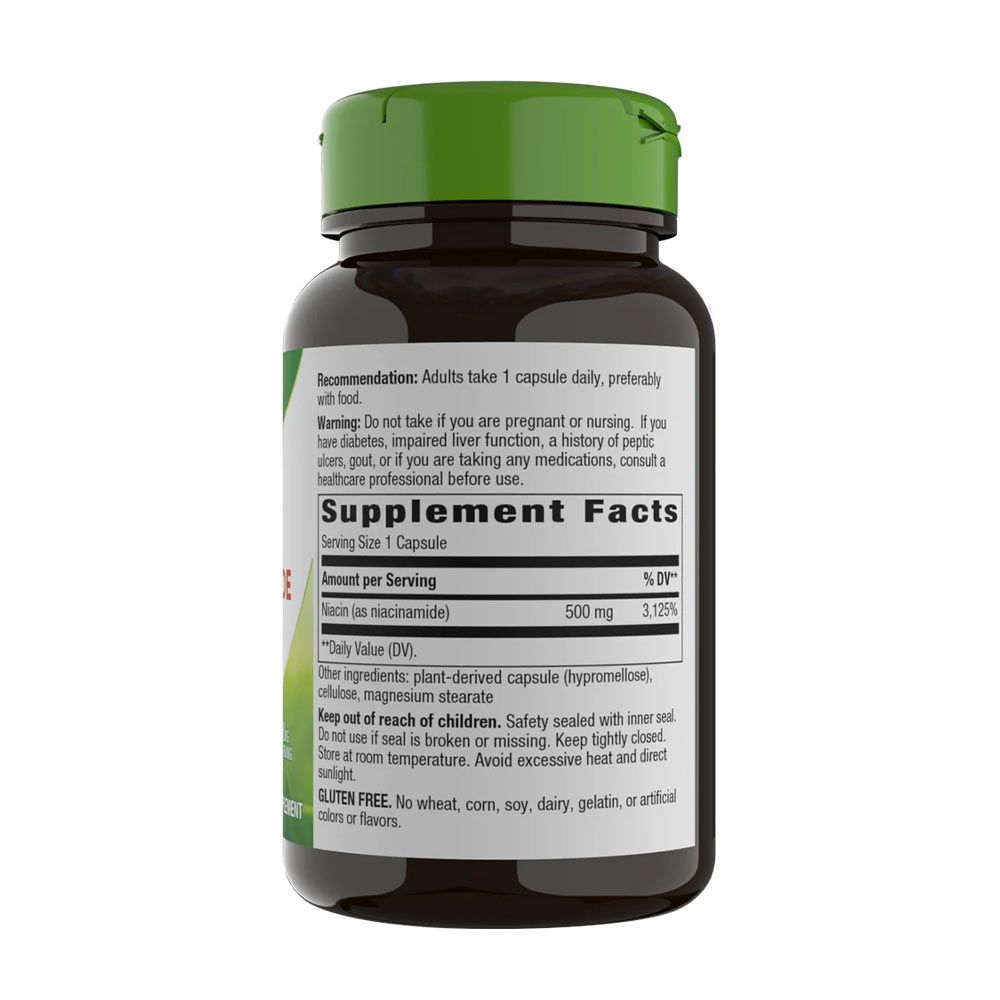 NATURE'S WAY - NIACINAMIDE - 100 KAPSZULA NATURE'S WAY - NIACINAMIDE - 100 KAPSZULA