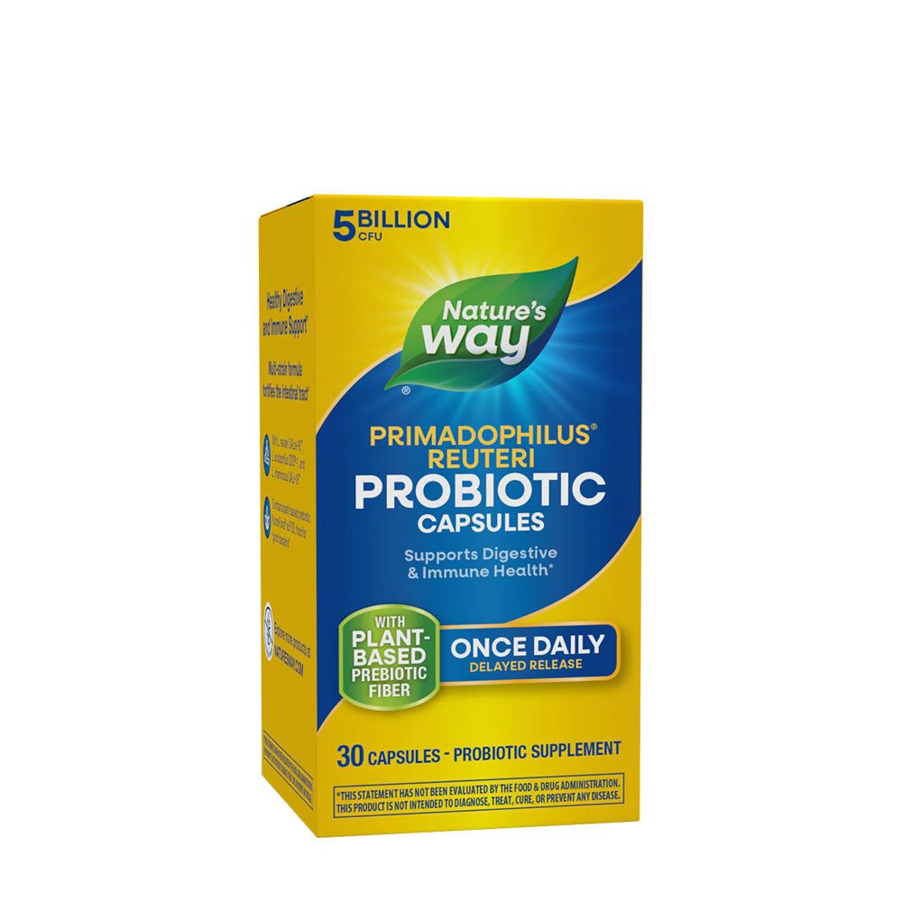 NATURE'S WAY - PRIMADOPHILUS REUTERI PROBIOTICS - 30 KAPSZULA NATURE'S WAY - PRIMADOPHILUS REUTERI PROBIOTICS - 30 KAPSZULA