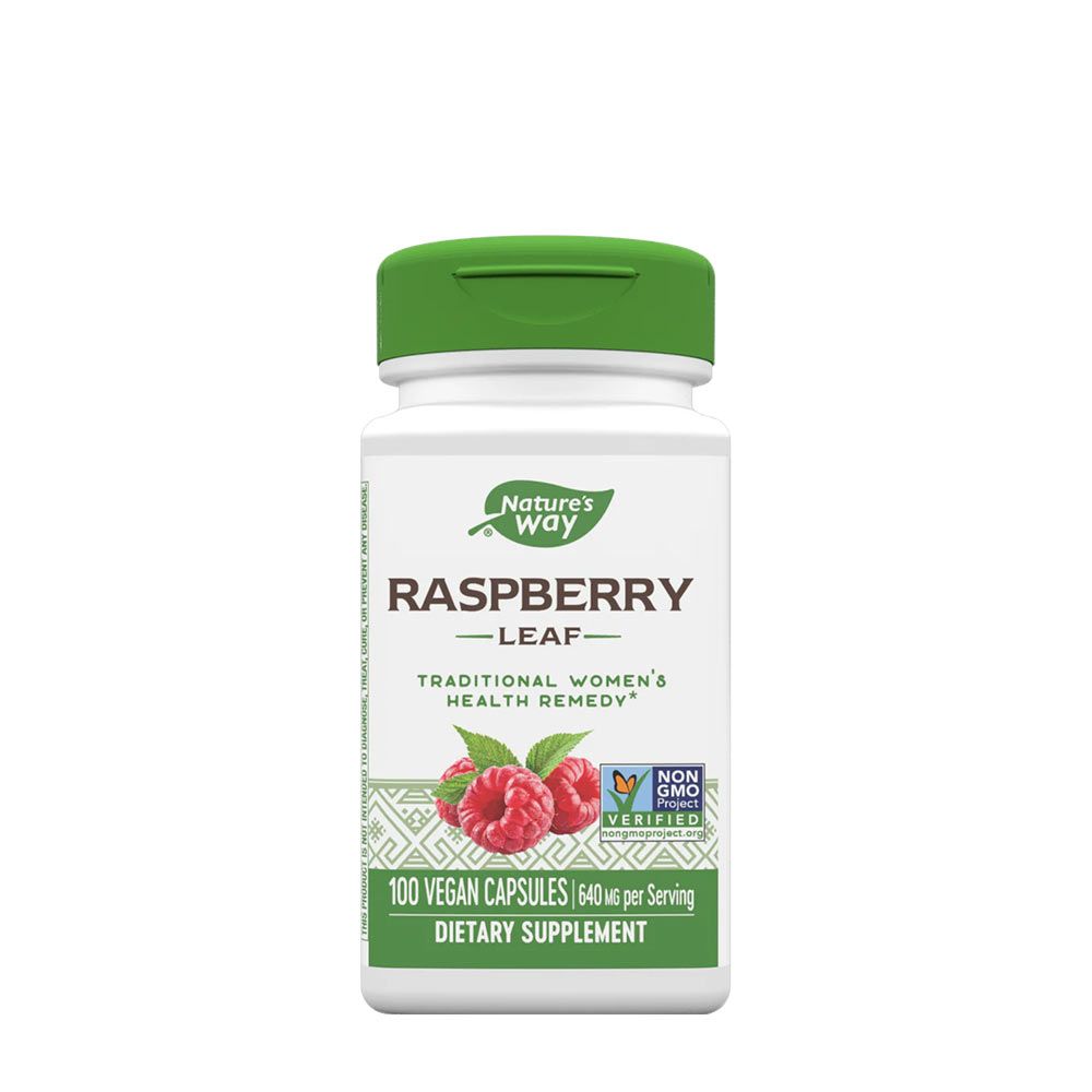 NATURE'S WAY - RASPBERRY LEAF - 100 KAPSZULA NATURE'S WAY - RASPBERRY LEAF - 100 KAPSZULA