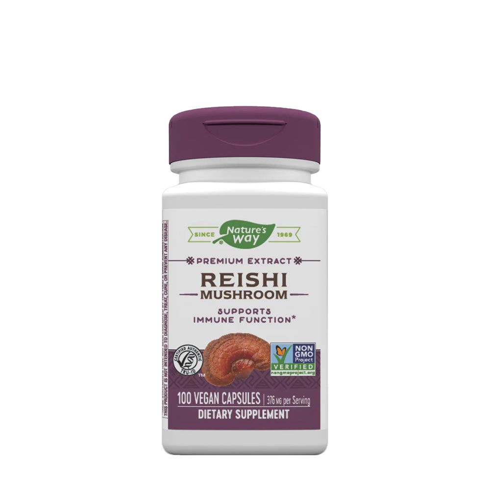 NATURE'S WAY - REISHI MUSHROOM - 100 KAPSZULA