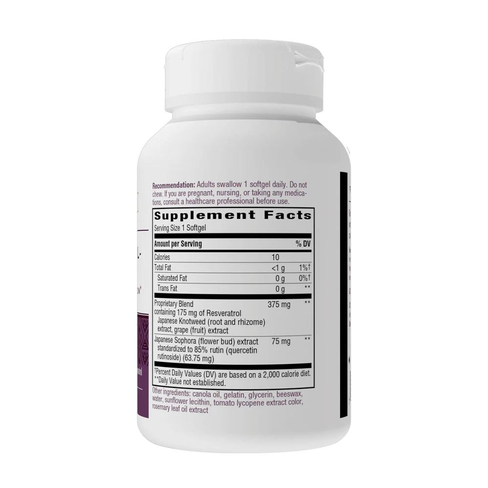 NATURE'S WAY - RESVERATROL-FORTE - 60 KAPSZULA NATURE'S WAY - RESVERATROL-FORTE - 60 KAPSZULA