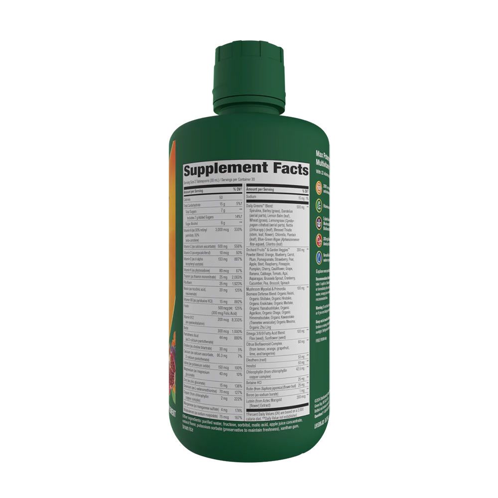 NATURE'S WAY - ALIVE! MAX POTENCY LIQUID MULTIVITAMIN - 900 ML NATURE'S WAY - ALIVE! MAX POTENCY LIQUID MULTIVITAMIN - 900 ML