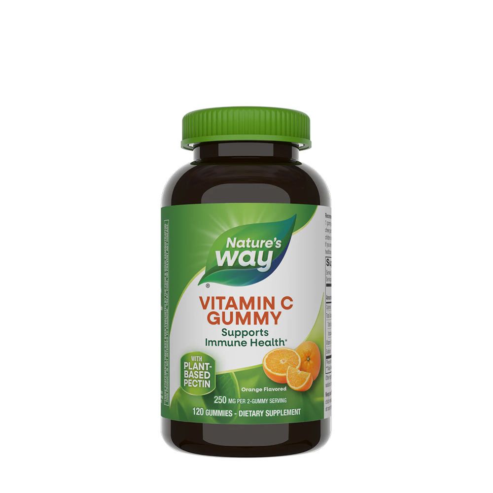 NATURE'S WAY - VITAMIN C GUMMIES - 120 GUMICUKOR NATURE'S WAY - VITAMIN C GUMMIES - 120 GUMICUKOR