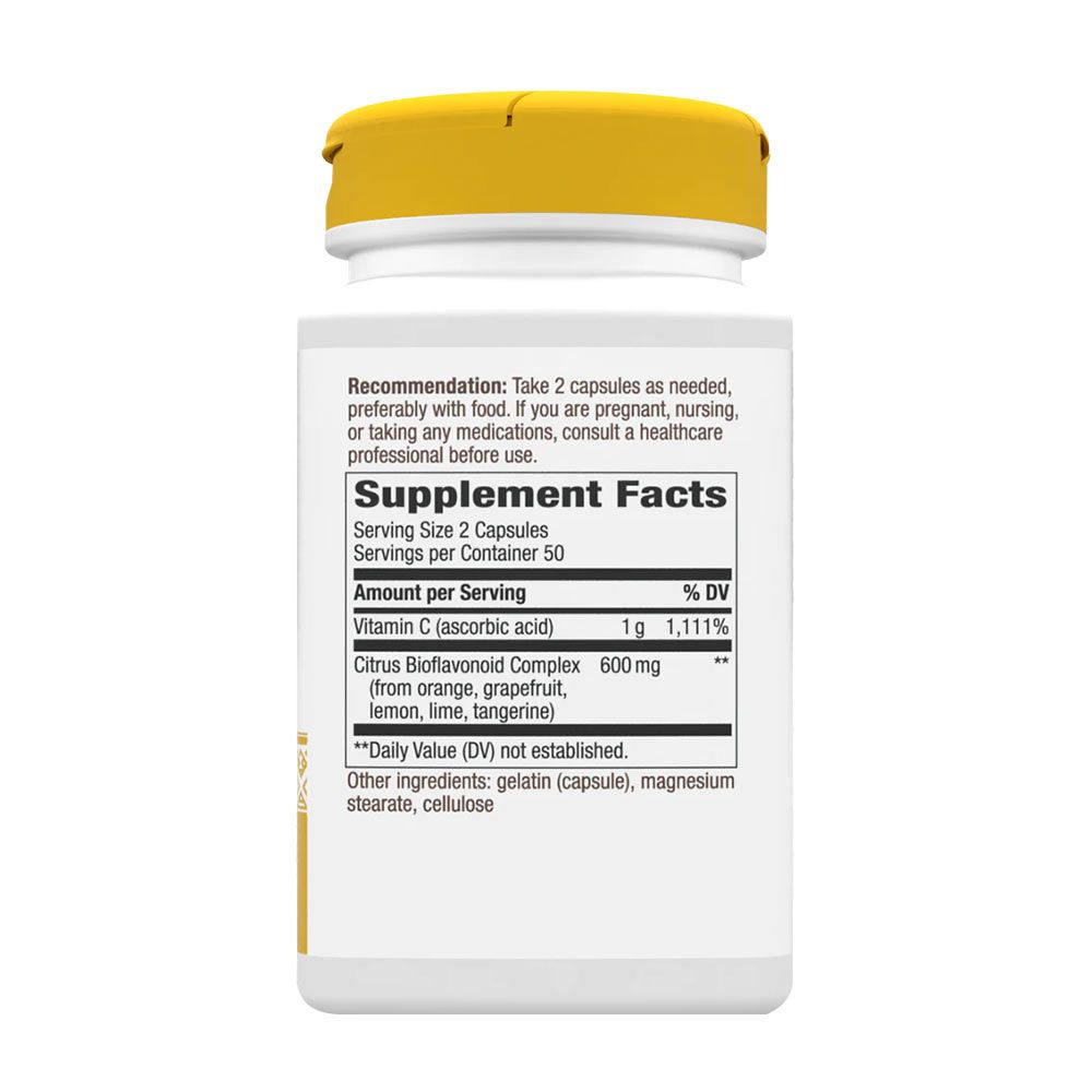 NATURE'S WAY - VITAMIN C WITH BIOFLAVONOIDS - 100 KAPSZULA NATURE'S WAY - VITAMIN C WITH BIOFLAVONOIDS - 100 KAPSZULA