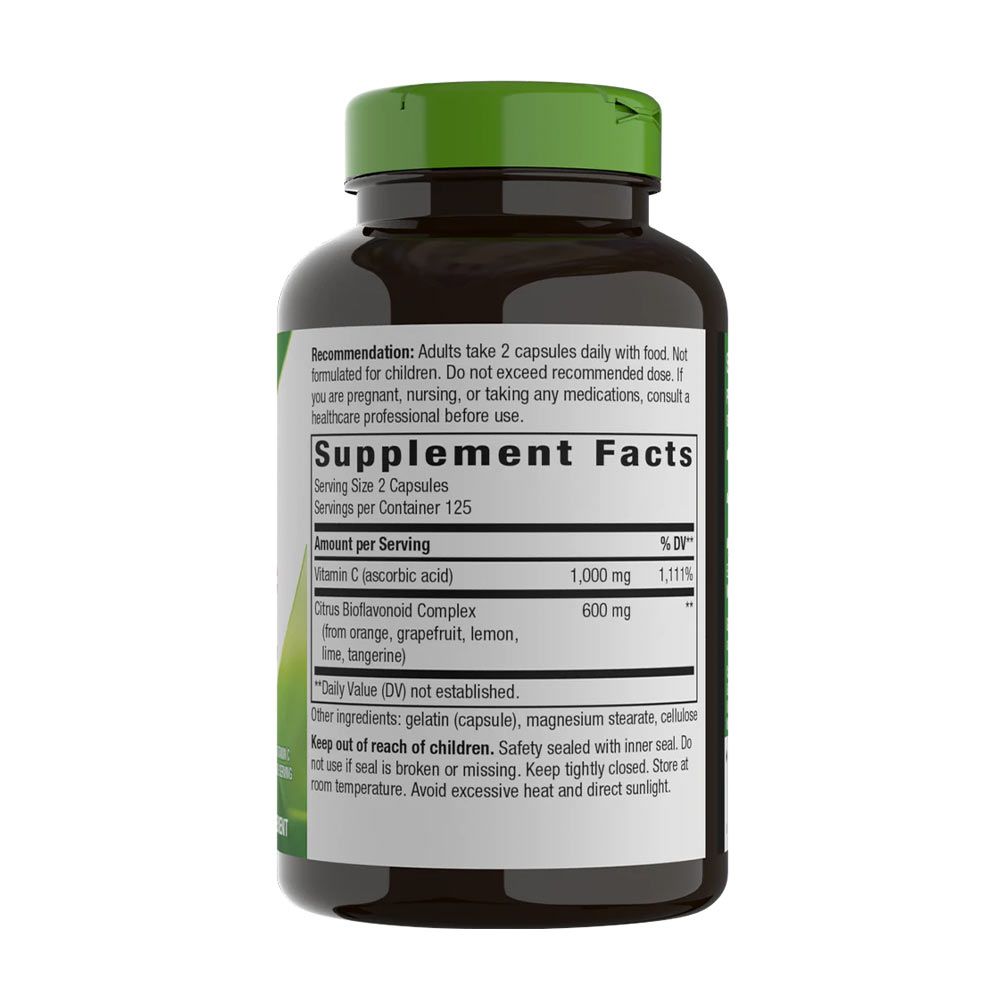 NATURE'S WAY - VITAMIN C WITH BIOFLAVONOIDS - 250 KAPSZULA NATURE'S WAY - VITAMIN C WITH BIOFLAVONOIDS - 250 KAPSZULA