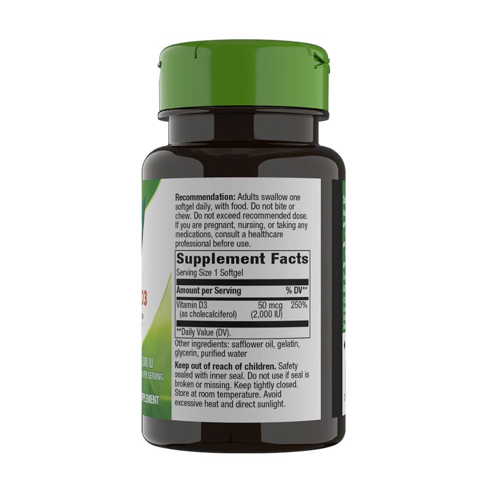 NATURE'S WAY - VITAMIN D3 - 120 KAPSZULA NATURE'S WAY - VITAMIN D3 - 120 KAPSZULA