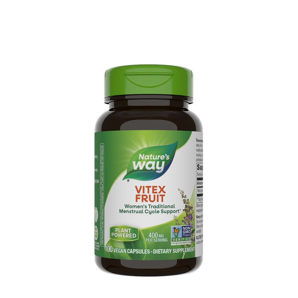 NATURE'S WAY - VITEX FRUIT - 100 KAPSZULA NATURE'S WAY - VITEX FRUIT - 100 KAPSZULA