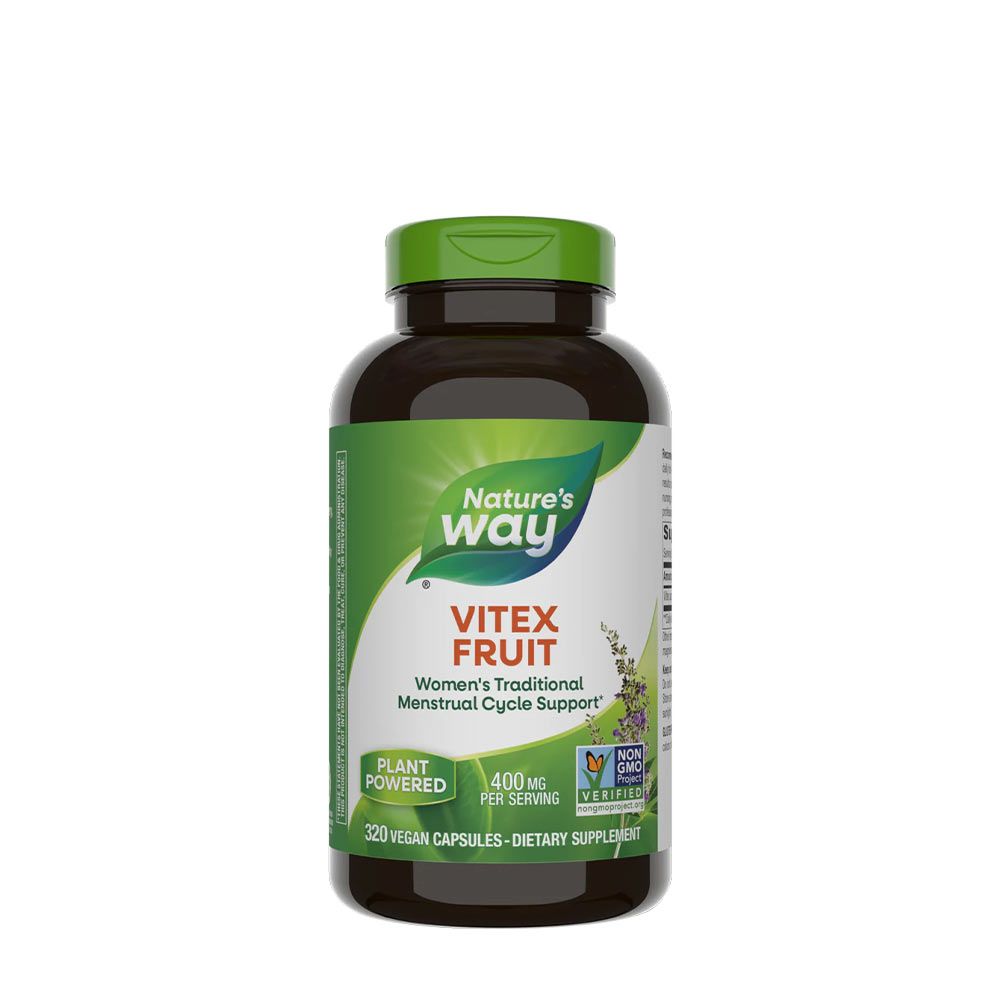 NATURE'S WAY - VITEX FRUIT - 320 KAPSZULA NATURE'S WAY - VITEX FRUIT - 320 KAPSZULA