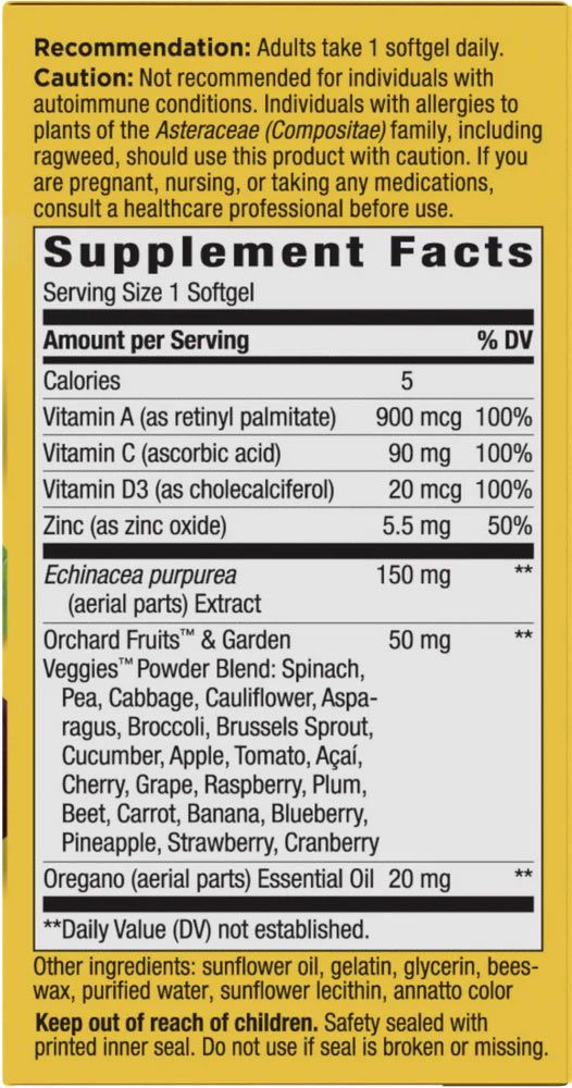 NATURE'S WAY - ALIVE! EVERYDAY IMMUNE HEALTH - 30 KAPSZULA NATURE'S WAY - ALIVE! EVERYDAY IMMUNE HEALTH - 30 KAPSZULA