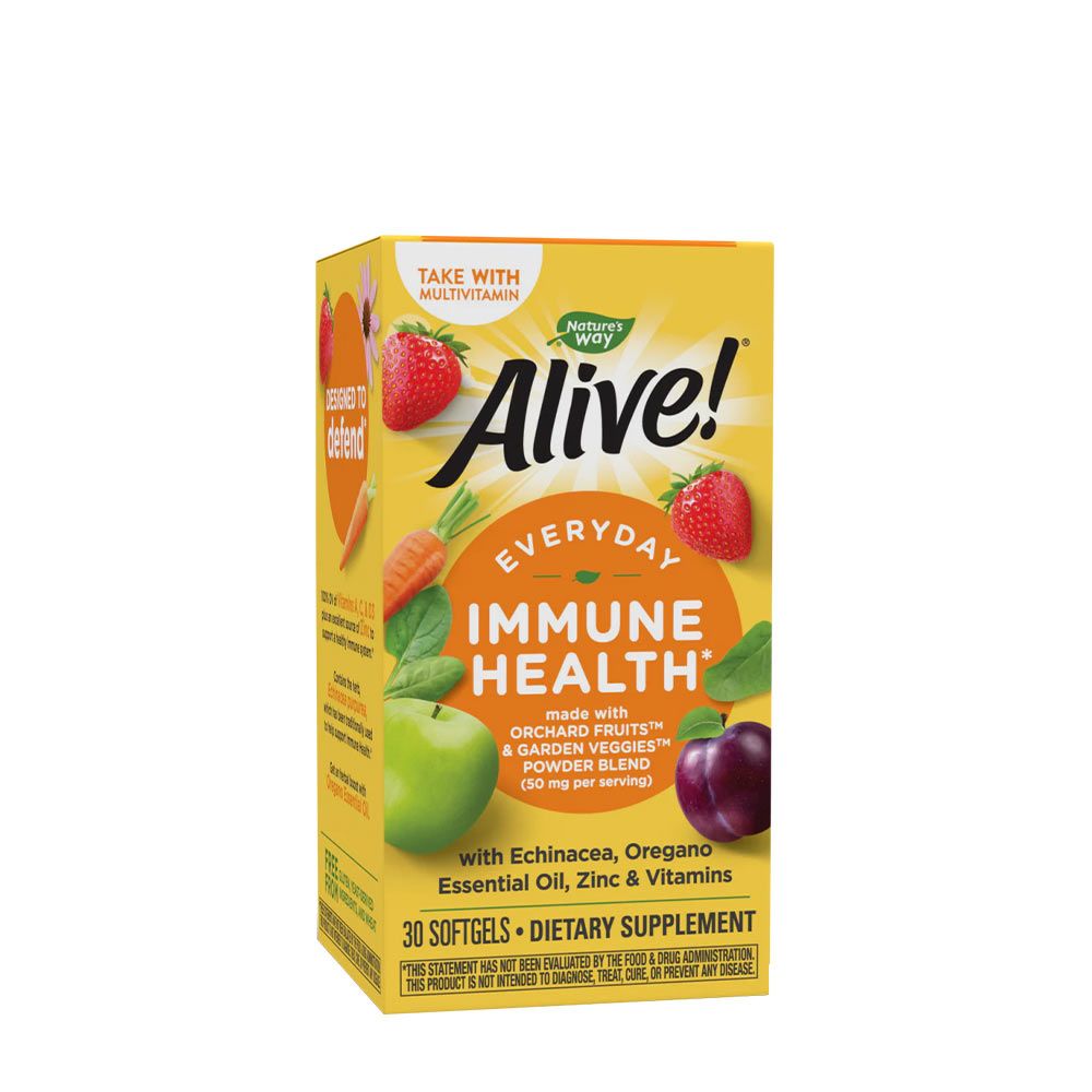 NATURE'S WAY - ALIVE! EVERYDAY IMMUNE HEALTH - 30 KAPSZULA NATURE'S WAY - ALIVE! EVERYDAY IMMUNE HEALTH - 30 KAPSZULA