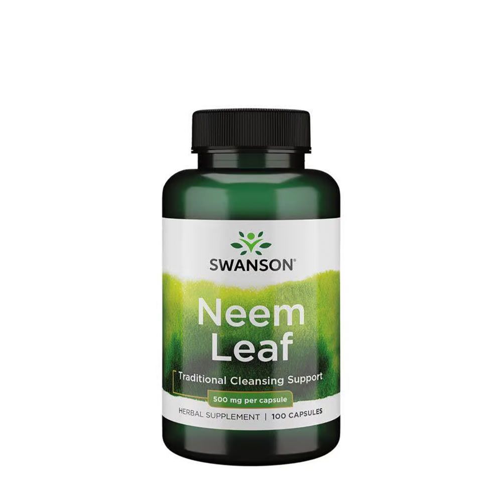 SWANSON - NEEM LEAF 500 MG - 100 KAPSZULA SWANSON - NEEM LEAF 500 MG - 100 KAPSZULA