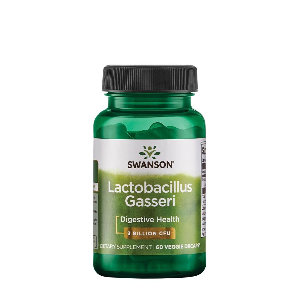 SWANSON - LACTOBACILLUS GASSERI 3 BILLION CFU - 60 KAPSZULA SWANSON - LACTOBACILLUS GASSERI 3 BILLION CFU - 60 KAPSZULA